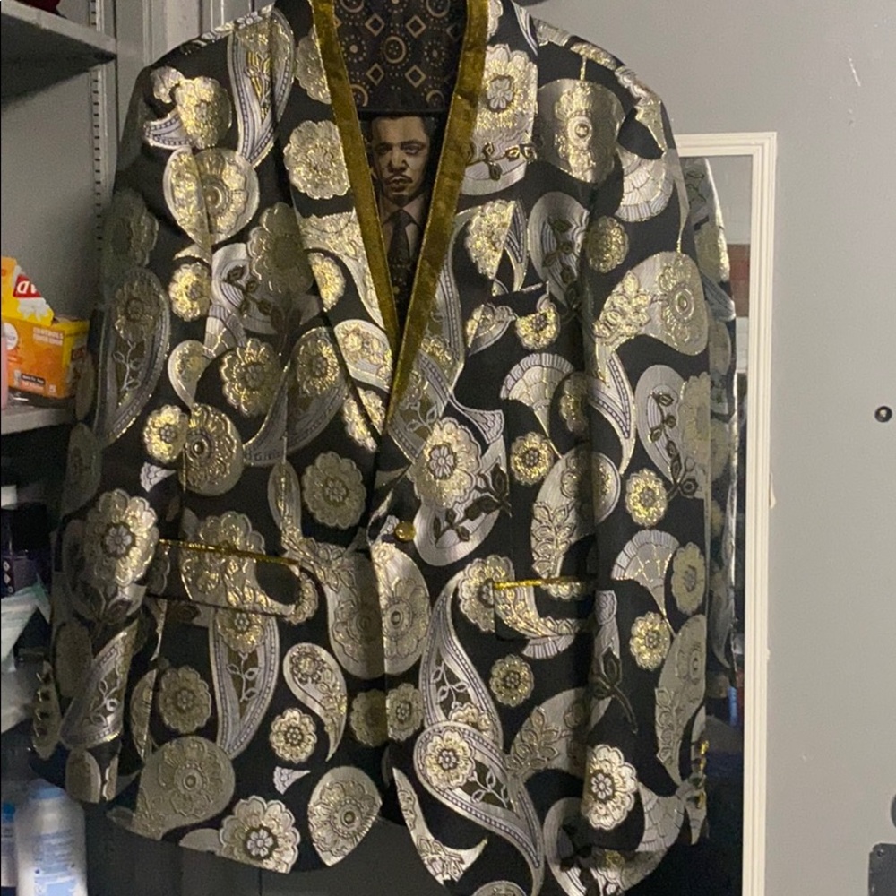 Floral print jacket